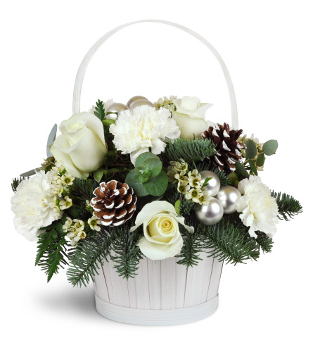 Silver Kisses™ Basket