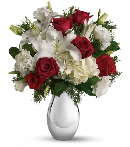 Teleflora's Silver Noel Bouquet