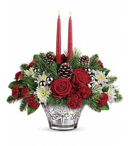 Teleflora's Sparkling Star Centerpiece