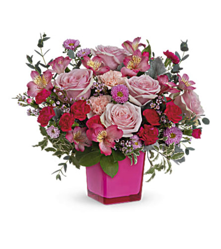 Teleflora’s Rosy Moment Bouquet