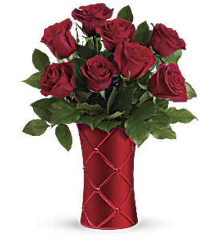 Teleflora's Crimson Luxury Bouquet