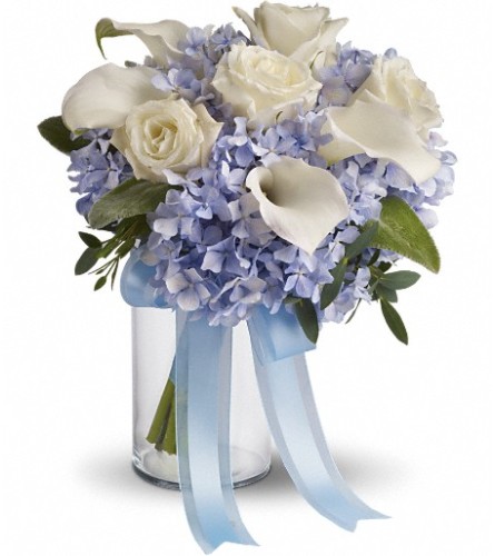 Love in Blue Bouquet