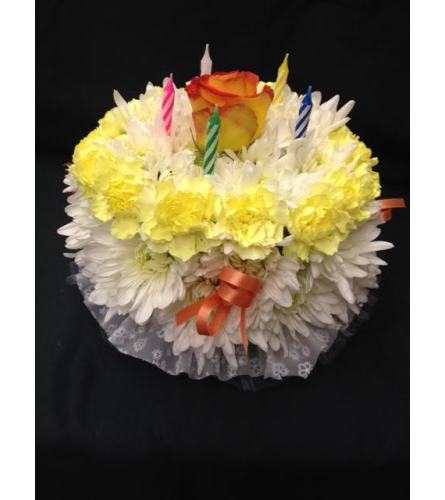 Flowering Birthday Cake