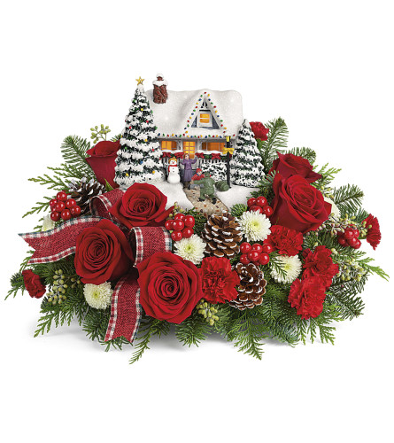 Thomas Kinkade's Hero's Welcome Bouquet