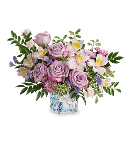 The Teleflora's Written In The Sky Bouquet - Deluxe. An arrangement by Marivel's Florist and Gifts.