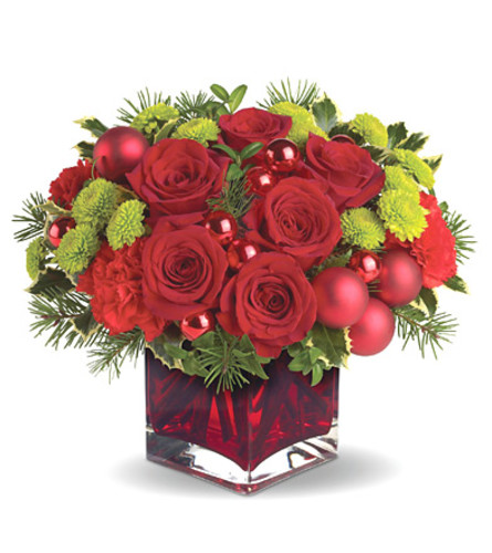 Merry and Bright Bouquet - Standard. An arrangement by Belak Flowers.