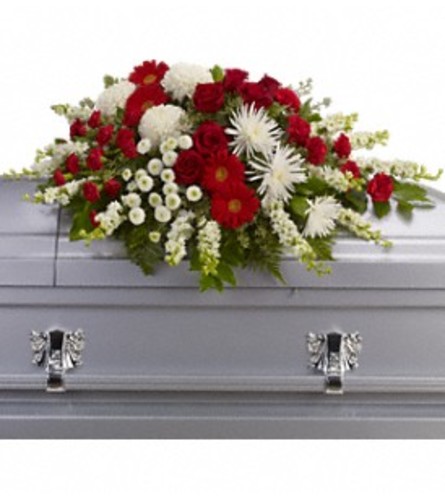 Grace and Blessings Casket Spray