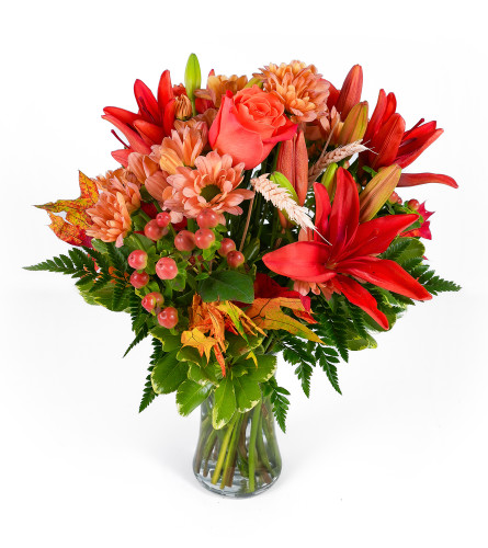 Apple Cider Morning™ - Deluxe. An arrangement by Flowerdale by Patty.