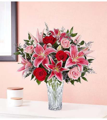 Marquis by Waterford® Blushing Rose & Lily Bouquet