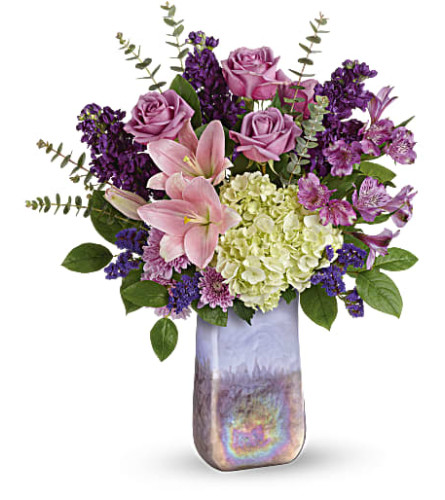 Teleflora's Purple Swirls Bouquet