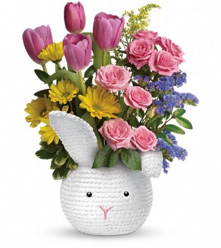 Teleflora's Cuddle Bunny Bouquet