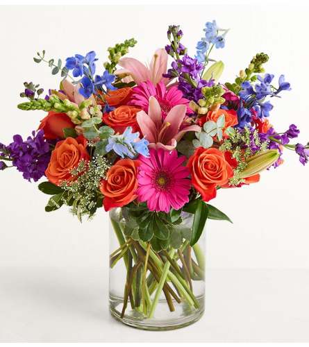 The Garden Pathway™ - Deluxe. An arrangement by Flowers of Jacksonville.