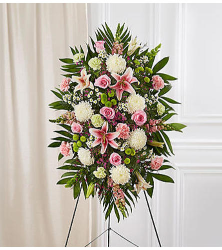 Pastel Sympathy Standing Spray