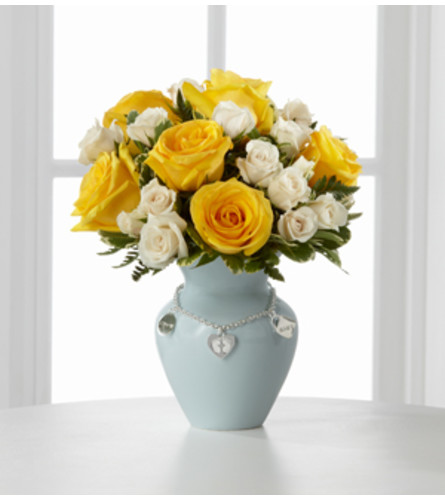 Mother's Charm™ Rose Bouquet - Boy 