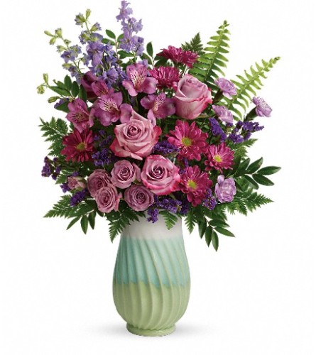 Teleflora's Exquisite Artistry Bouquet - Standard. An arrangement by My Bloomin Shop.