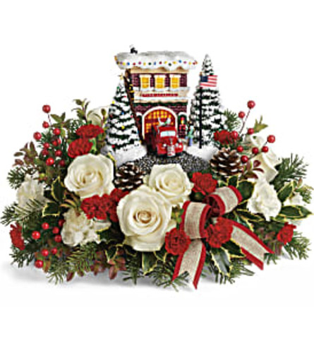 Thomas Kinkade's Hero's Holiday Bouquet