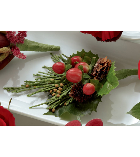 The FTD® Red Berry Boutonniere