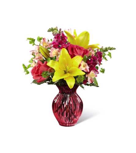 The FTD® Happy Spring™ Bouquet - Standard. An arrangement by Grower Direct Acadia.
