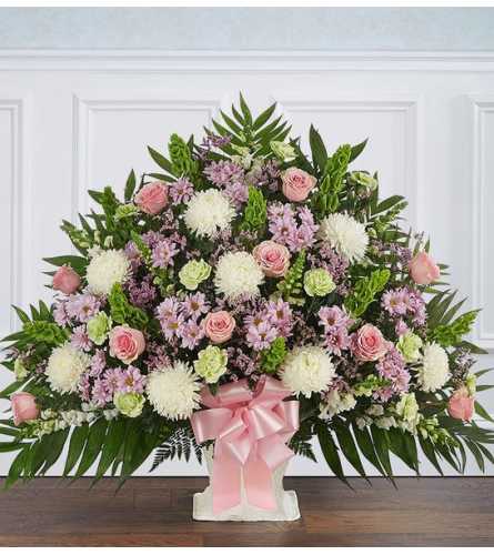 Heartfelt Tribute™ Floor Basket- Pastel XL