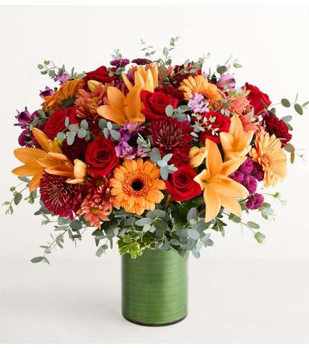 The Garden of Grandeur® for Fall - Extra Large. An arrangement by Flowers of Jacksonville.