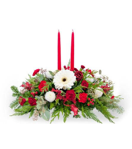 Double Candle Centerpiece