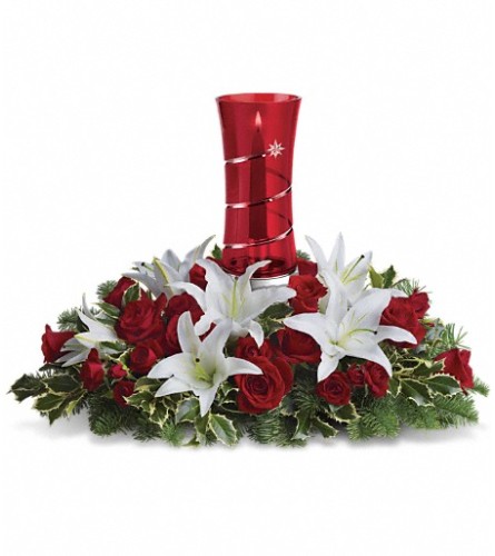 Teleflora's Wondrous Night Centerpiece