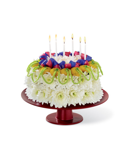 The FTD® Bright Days Ahead™ Floral Cake