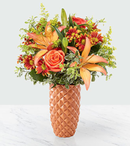 Warm Amber™ Bouquet - Standard. An arrangement by Sandy's Florist.