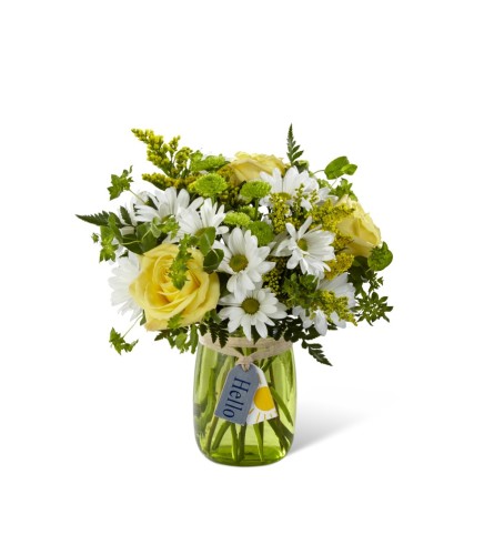 The FTD® Hello Sun™ Bouquet - Standard. An arrangement by Grower Direct Acadia.