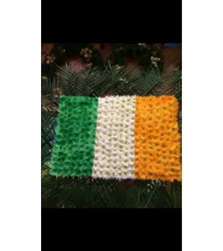 Irish Flag.. An arrangement by Floral Fantasy Florist and Decorators Ltd..