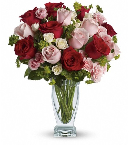 Cupid's Creation with Red Roses by Teleflora