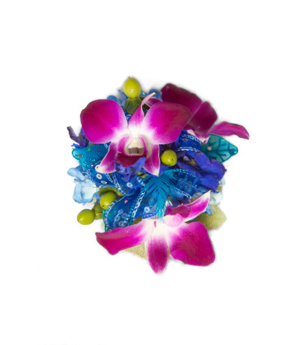 Fuchsia Fusion Corsage