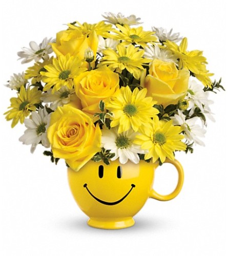 Teleflora's Be Happy® Bouquet with Roses