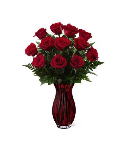 The FTD® In Love with Red Roses™ Bouquet 2015