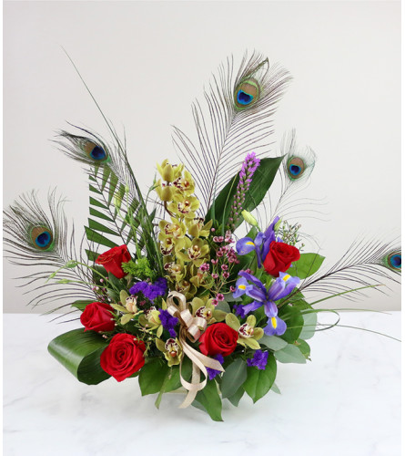 The Peacock Bouquet