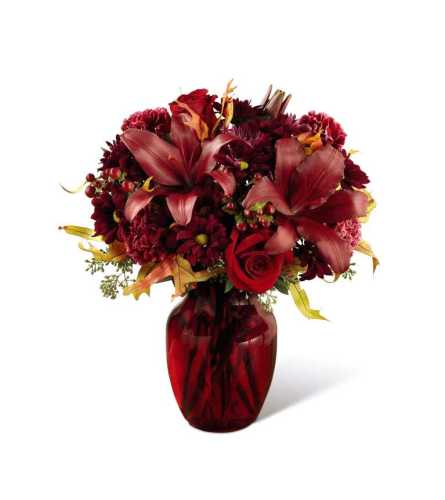 The FTD® Autumn Treasures™ Bouquet - Standard. An arrangement by Grower Direct Acadia.
