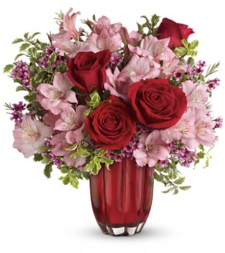 Heart's Treasure Bouquet by Teleflora