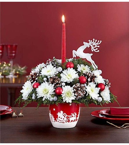 Santa's Sleigh Ride™ Centerpiece