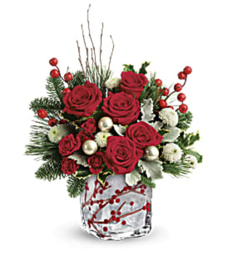 Teleflora's Winterberry Kisses Bouquet