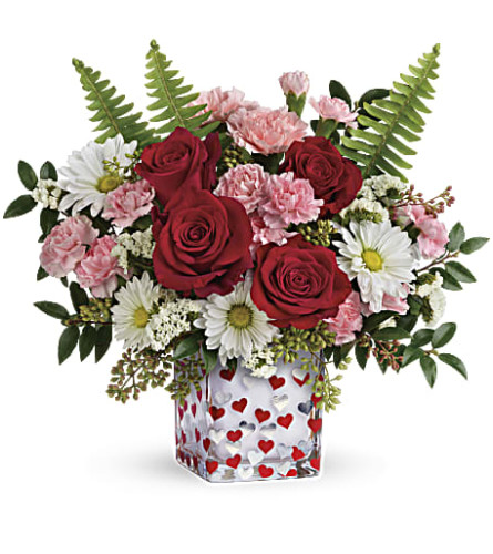 Teleflora's Pop Hearts Bouquet