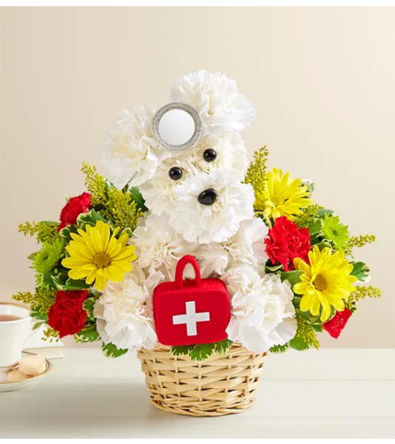 Cure-All Doggie™ - Standard. An arrangement by Flowers of Jacksonville.