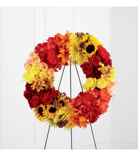 The FTD® Rural Beauty™ Wreath