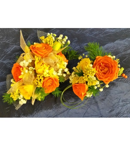 Wristlet and boutonniere95