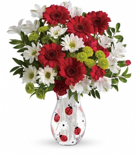 Love and Devotion - Long Stemmed Red Roses Bouquet - Teleflora