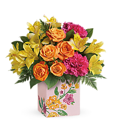 BLOSSOMS BOUQUET. An arrangement by Marianna's Flower Island.
