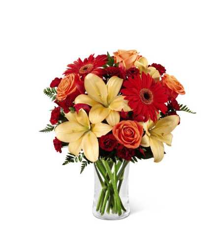 The FTD® Autumn Roads™ Bouquet with Lilies