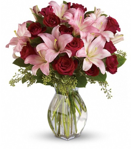 Lavish Love Bouquet with Long Stemmed Red Roses