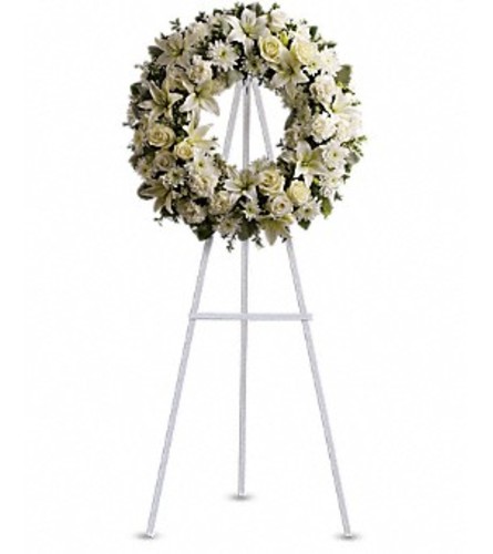 TELEFLORA SERENITY WREATH