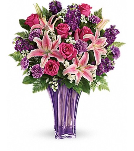 Teleflora's Luxurious Lavender Bouquet