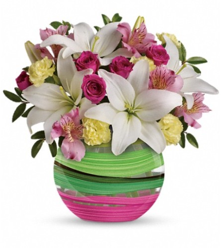 Teleflora's Paint It Pastel Bouquet